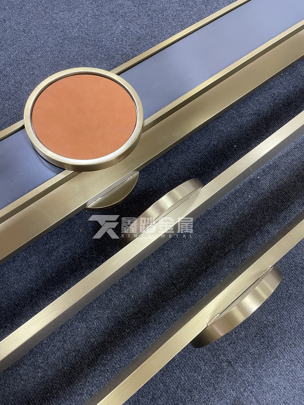 酒店玻璃门特色造型不锈钢拉手 大门新中式不锈钢扶手