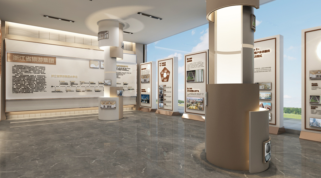 房地产别墅展厅|空间|商业空间设计|ycdesignstudio - 原创作品