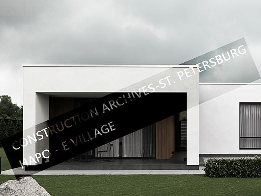 极简别墅-建筑渲染 项目来自圣彼得堡HAPO