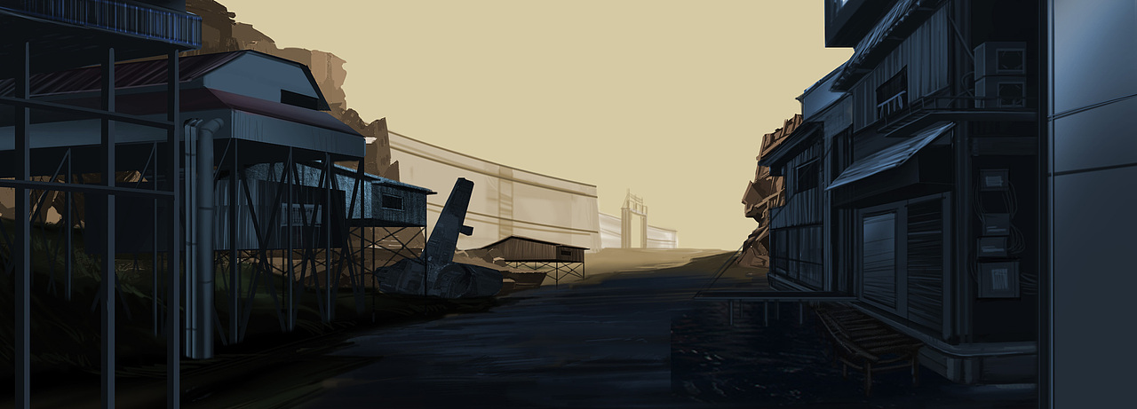 赛博朋克/废土（图ZMjU5NjM4MjQw） - 概念设定 - 站酷设计师龙卷LONGJUAN原创素材 - 站酷ZCOOL