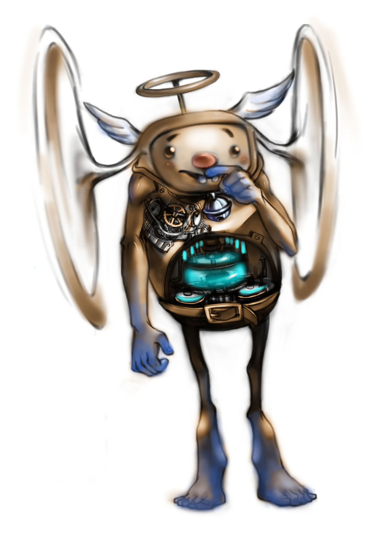 古灵精怪的练习（图ZMTU4OTg1NDA=） - 艺术插画 - 站酷设计师蔡琪琪原创素材 - 站酷ZCOOL