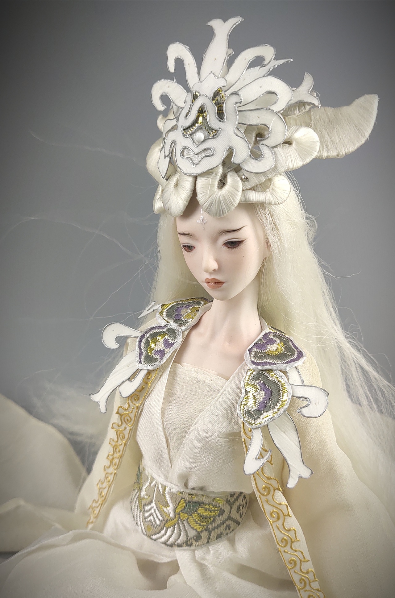 【陶瓷BJD】陶瓷人偶 43厘米 聊斋之白秋练
