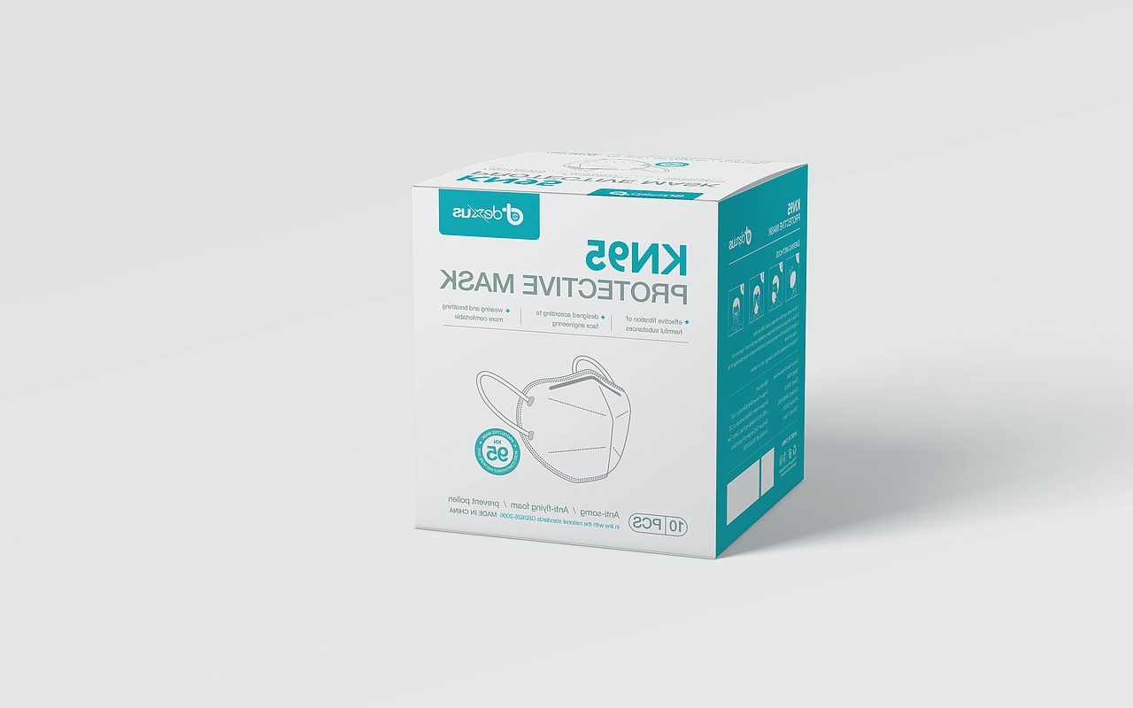 KN95口罩包装设计