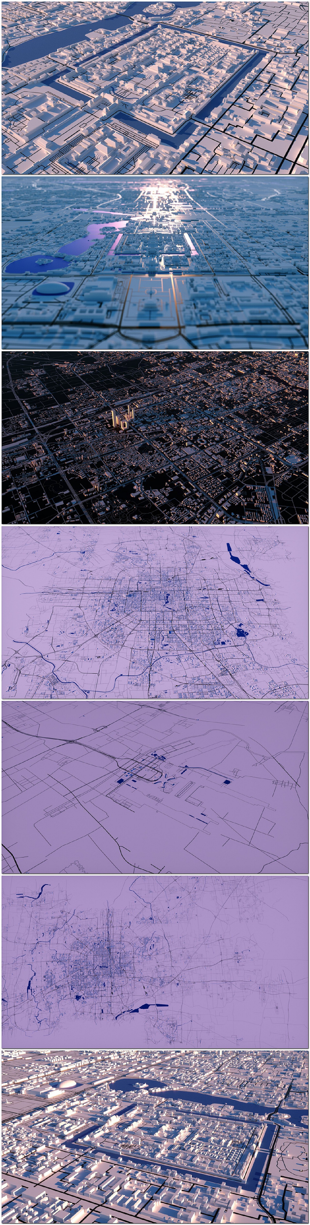 北京市三维立体地图