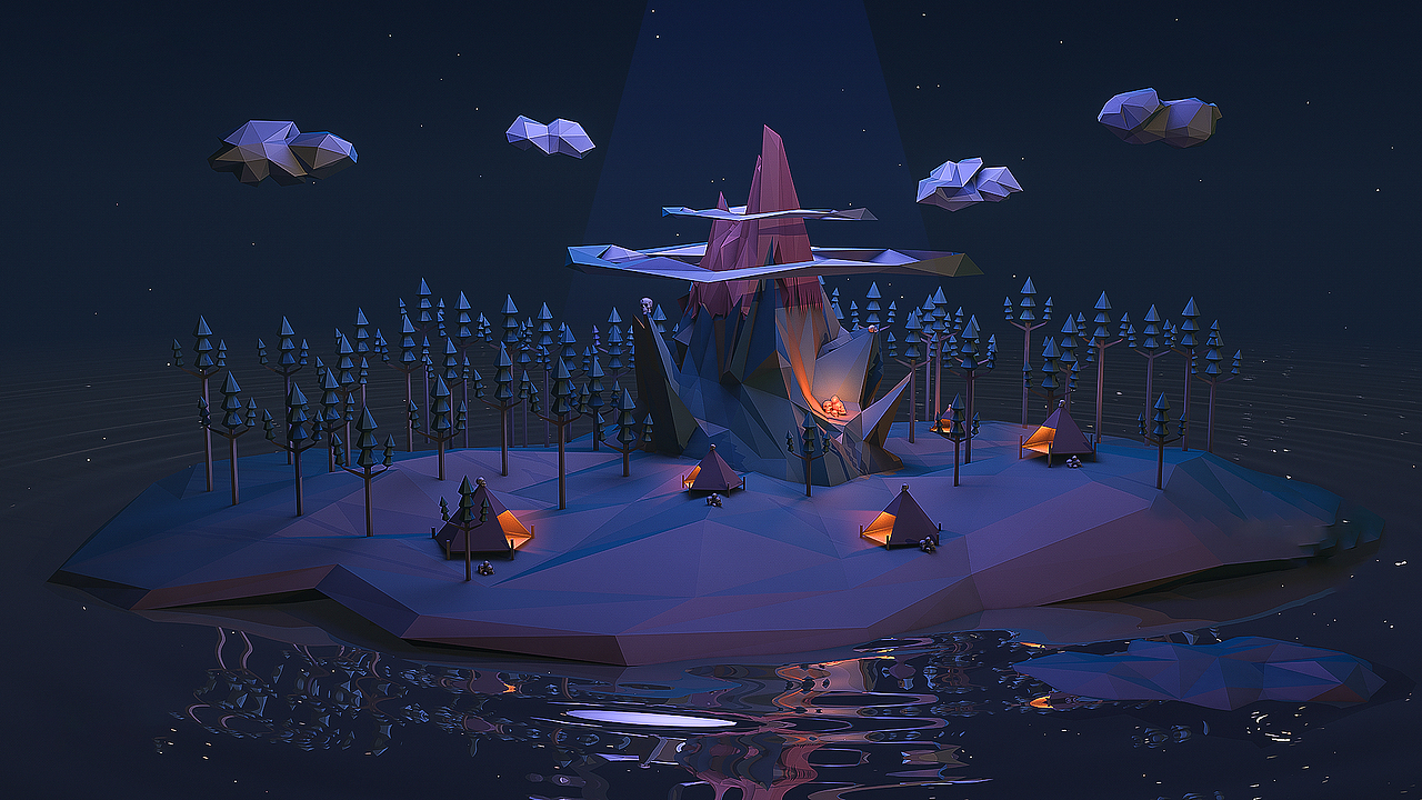 个人3D练习（图ZMjQyMjAzODk2） - 场景 - 站酷设计师scanchez原创素材 - 站酷ZCOOL