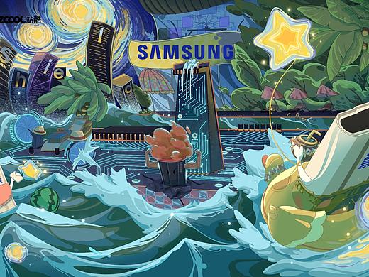 閃耀星動(dòng)-夏日派對(duì)（個(gè)人主頁(yè)-ZNTk4NzgxMjQ=） - 海報(bào) - 站酷設(shè)計(jì)師粘大頭原創(chuàng)素材 - 站酷ZCOOL