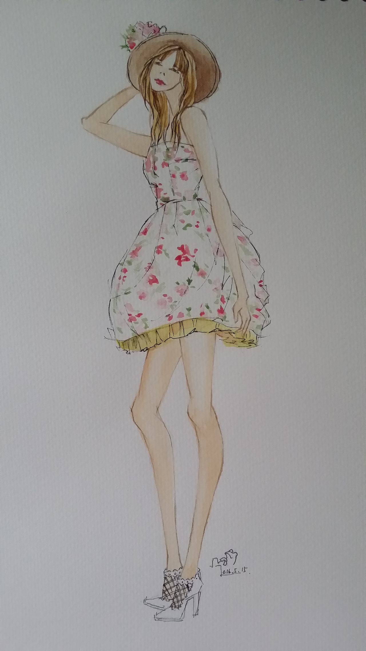 时装插画(2016年女装流行搭配)（图ZNDkxMDM4MDg=） - 休闲/流行服饰 - 站酷设计师箐蛙原创素材 - 站酷ZCOOL