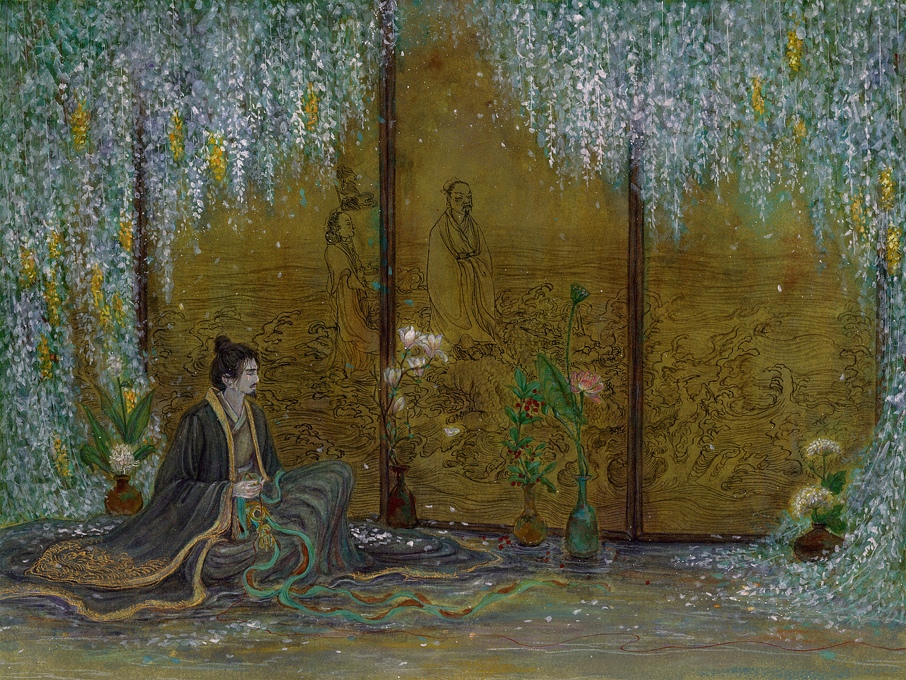 懿晏2019年终总结·插画·岩彩·模型·版画(图ZMTk2MzcxMTE2) - 艺术插画 - 站酷设计师懿晏原创素材 - 站酷ZCOOL
