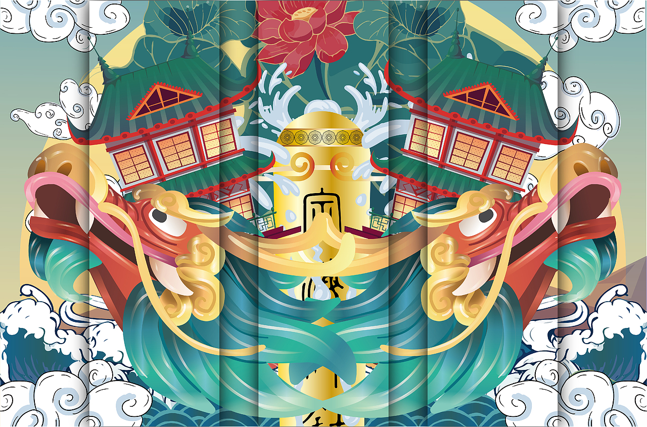 水润万物·波涛汹涌（图ZMjUxMTY5MjA0） - 包装 - 站酷设计师王gogo原创素材 - 站酷ZCOOL