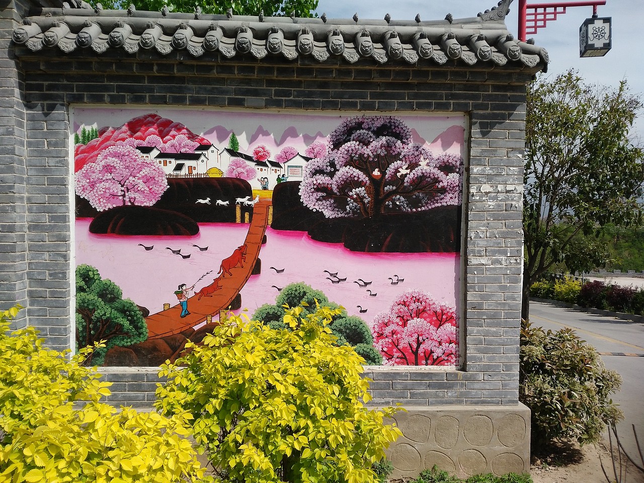 美丽乡村文化墙