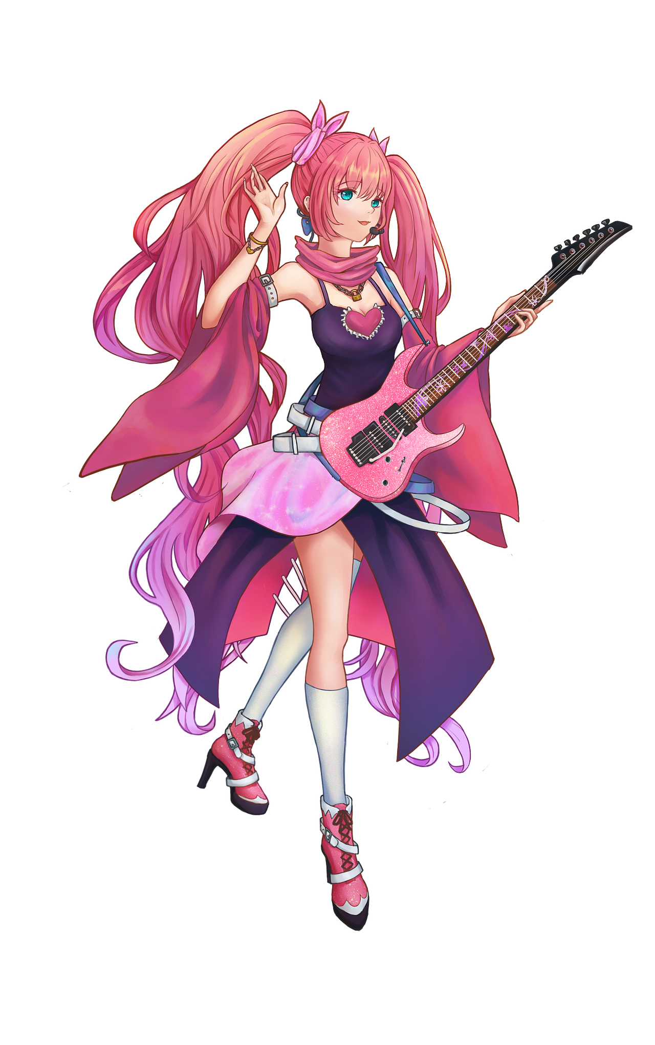 虚拟偶像角色设计立绘