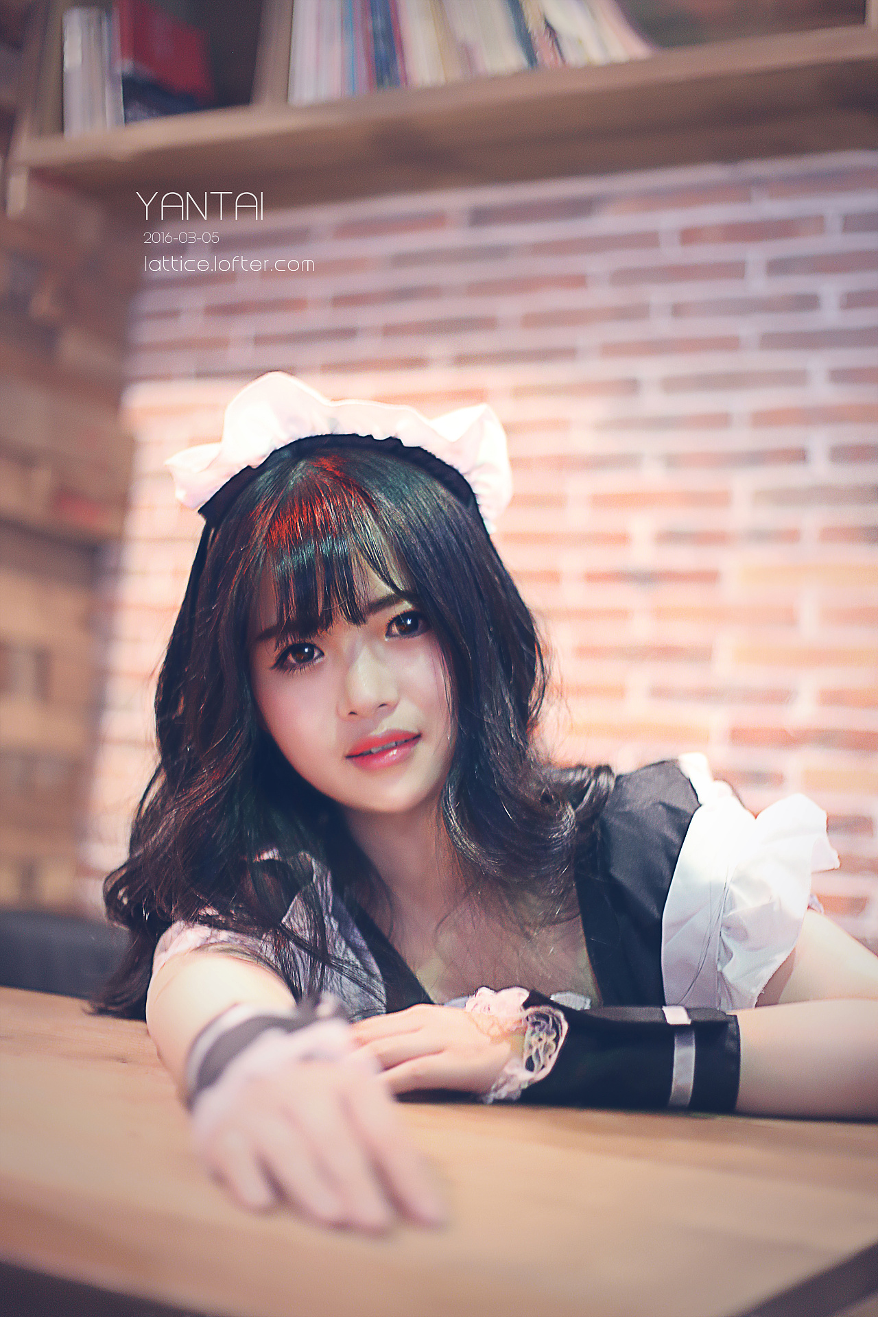 女仆咖啡馆 麻豆:youmi 摄影:狐狸 后期:狐狸