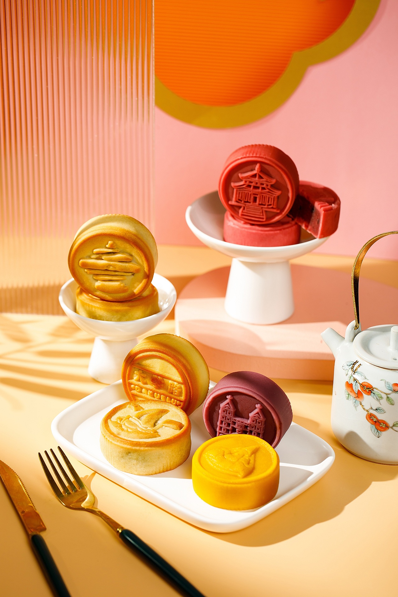 青岛文创月饼--月圆青岛礼盒