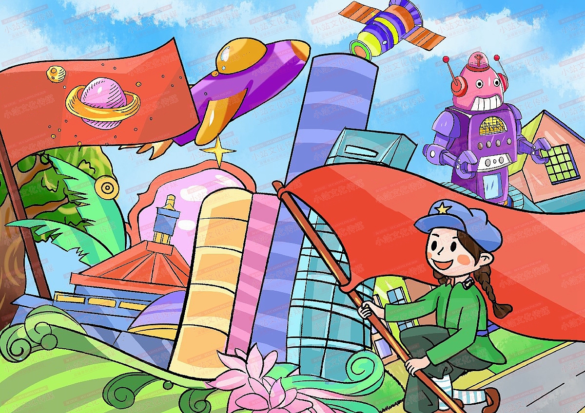 学生绘画电脑绘画作品中小学电脑绘画作品21