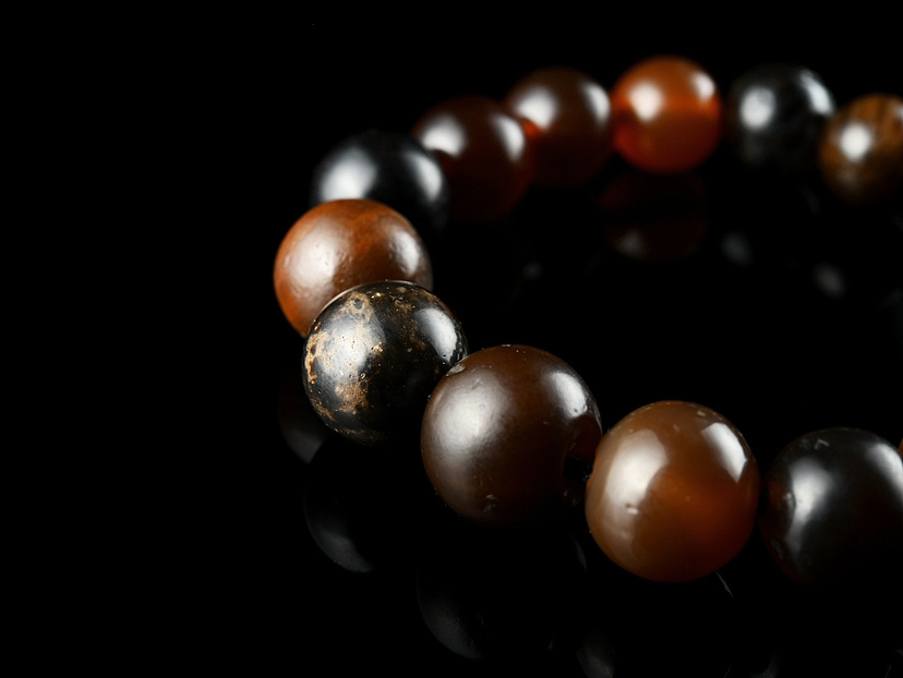 古玩摄影 | 顶级千年唐球手串