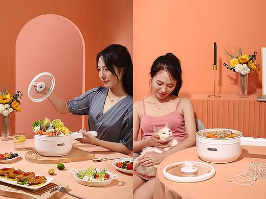 电煮锅×静物摄影 | 电商产品拍摄