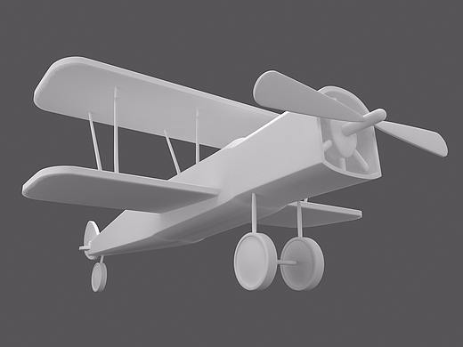3DMAX飞机模型练习