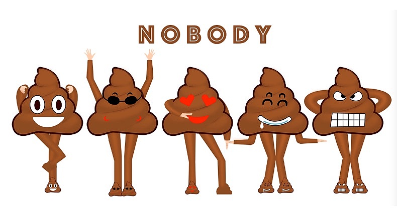 毛绒玩具便便的nobady