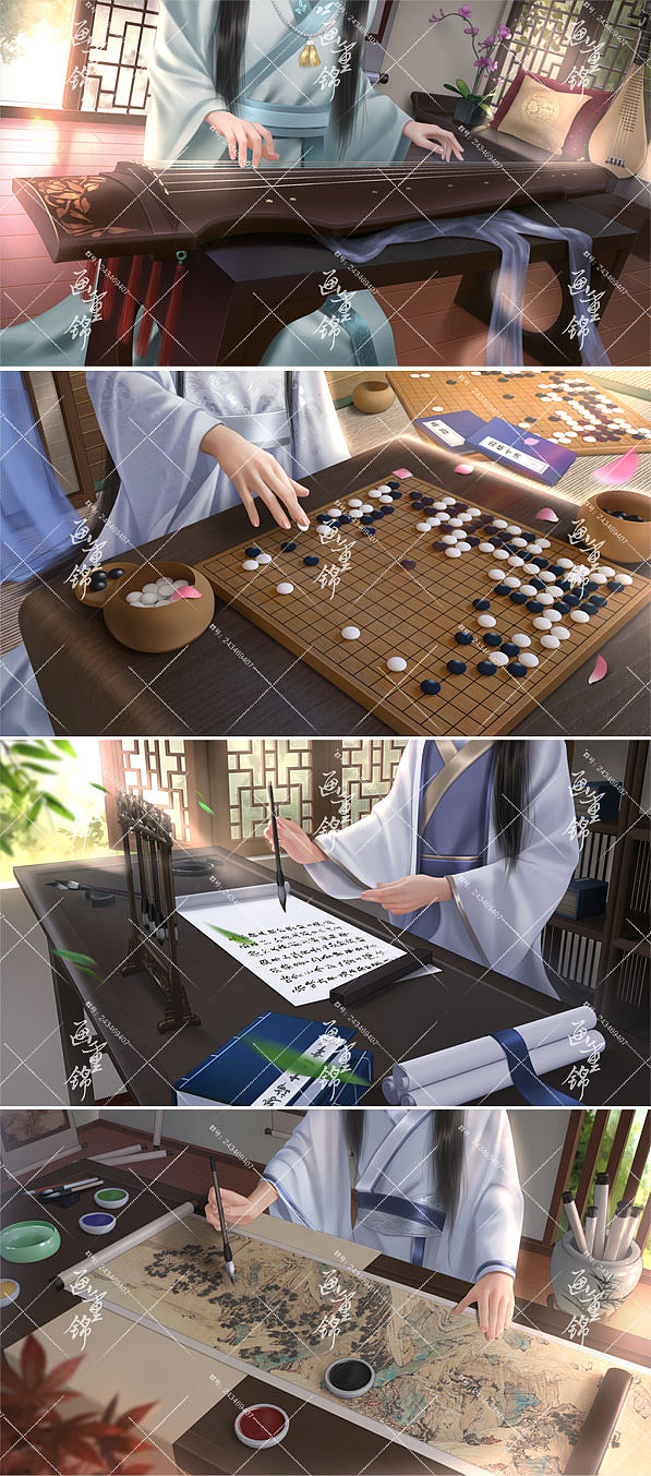 橙光 闪艺 易次元 分镜CG部分（图ZMjY2NzU2NDky） - 游戏原画 - 站酷设计师画师惜语原创素材 - 站酷ZCOOL