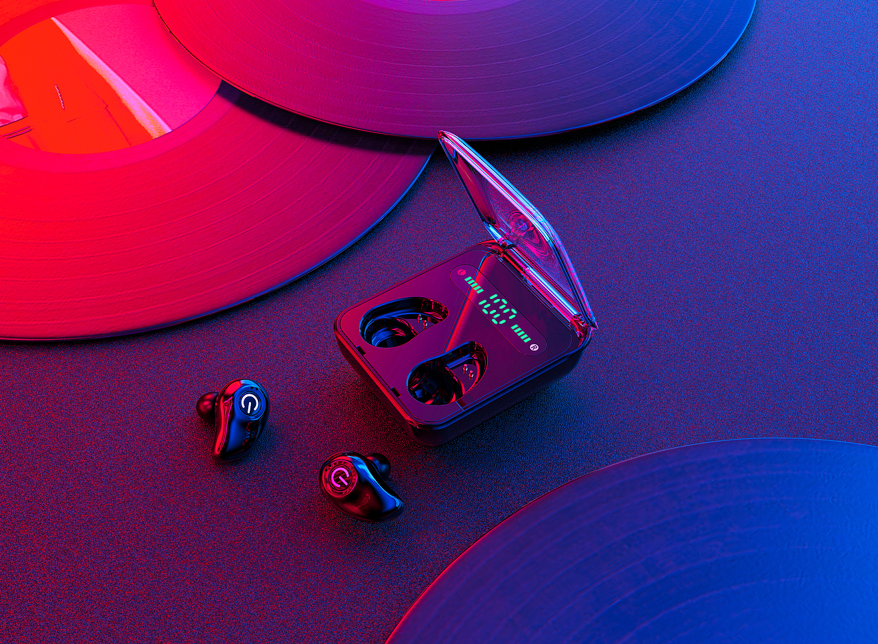 部分蓝牙耳机渲染（图ZMTUzMzY0NDM2） - 电子产品 - 站酷设计师何所谓prove原创素材 - 站酷ZCOOL