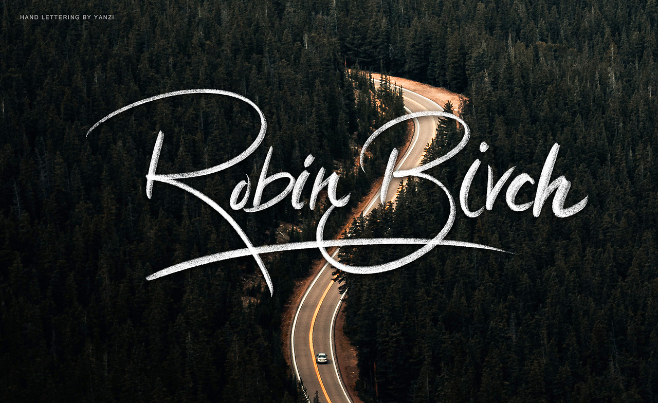 Hand Brush 手写英文