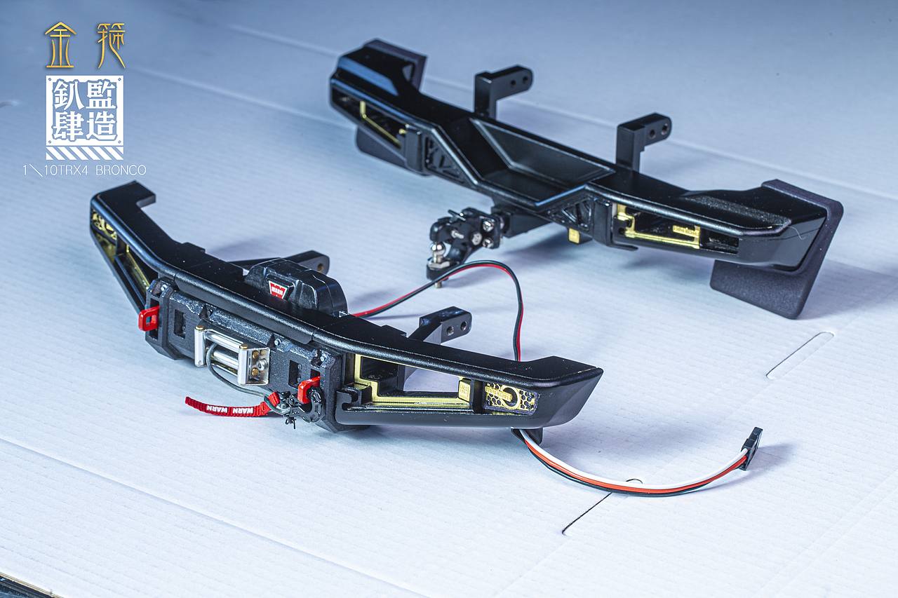 RC模型车 TEX4 BRONCO “金箍”前后杠 产品设计制作（图ZMjY4MjI1MTcy） - 手办/模玩 - 站酷设计师MWM1984原创素材 - 站酷ZCOOL