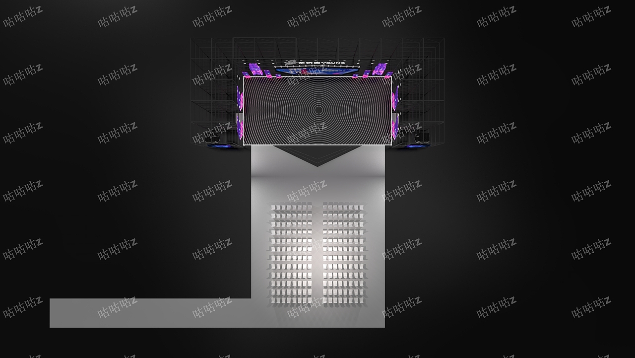 奥特莱斯音乐节 未落地项目（图ZMjM0NzMwMTQw） - 舞台美术 - 站酷设计师咕咕咕z原创素材 - 站酷ZCOOL