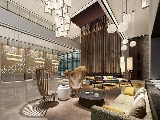 酒店大堂效果图