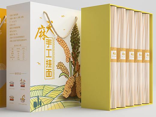 天麻手工面包装设计