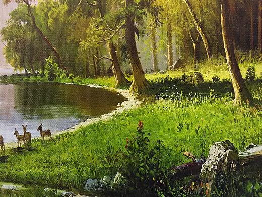 兰利朝油画 作品欣赏