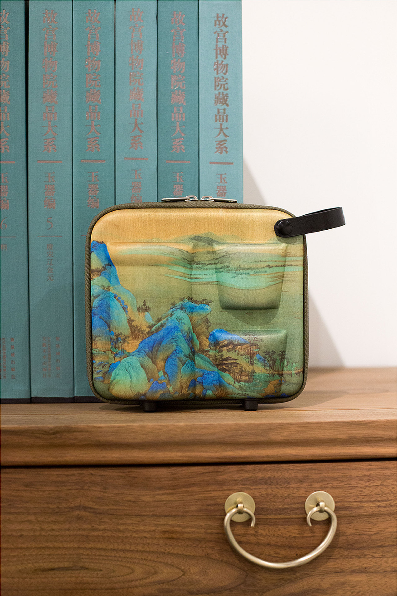 故宫文化 千里江山图 便携旅行茶具