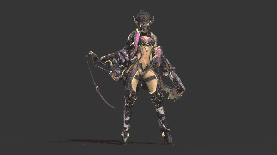 Cyberpunk fanart    A S S A U L T — 7 