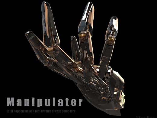 机械手——建模、渲染、排版作品