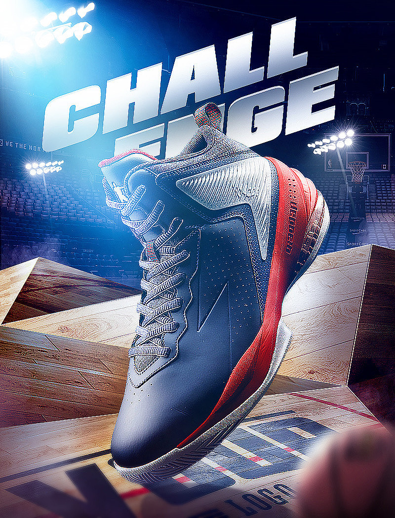 篮球鞋场景搭建海报练习（图ZMTU2MzQyNDYw） - 海报 - 站酷设计师PHOEBELEUNG原创素材 - 站酷ZCOOL