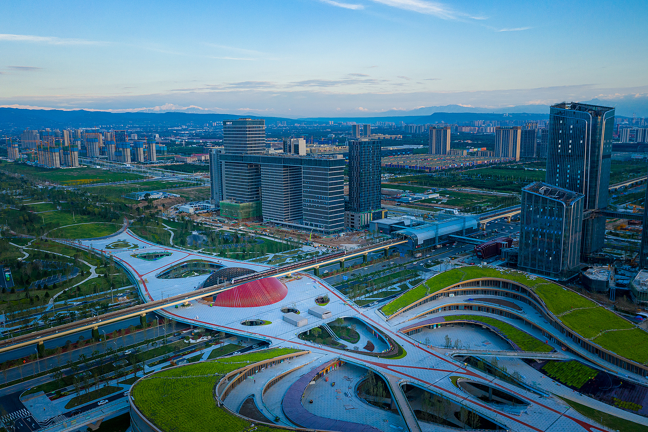 『建筑空间摄影』西安陆港之翼