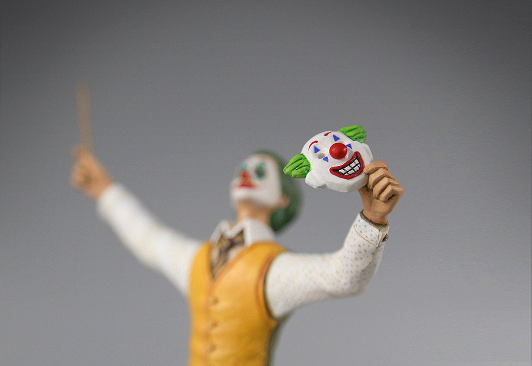 小丑gk雕像 指挥家亚瑟|手工艺|手办/模玩|澜若思工作室_原创作品