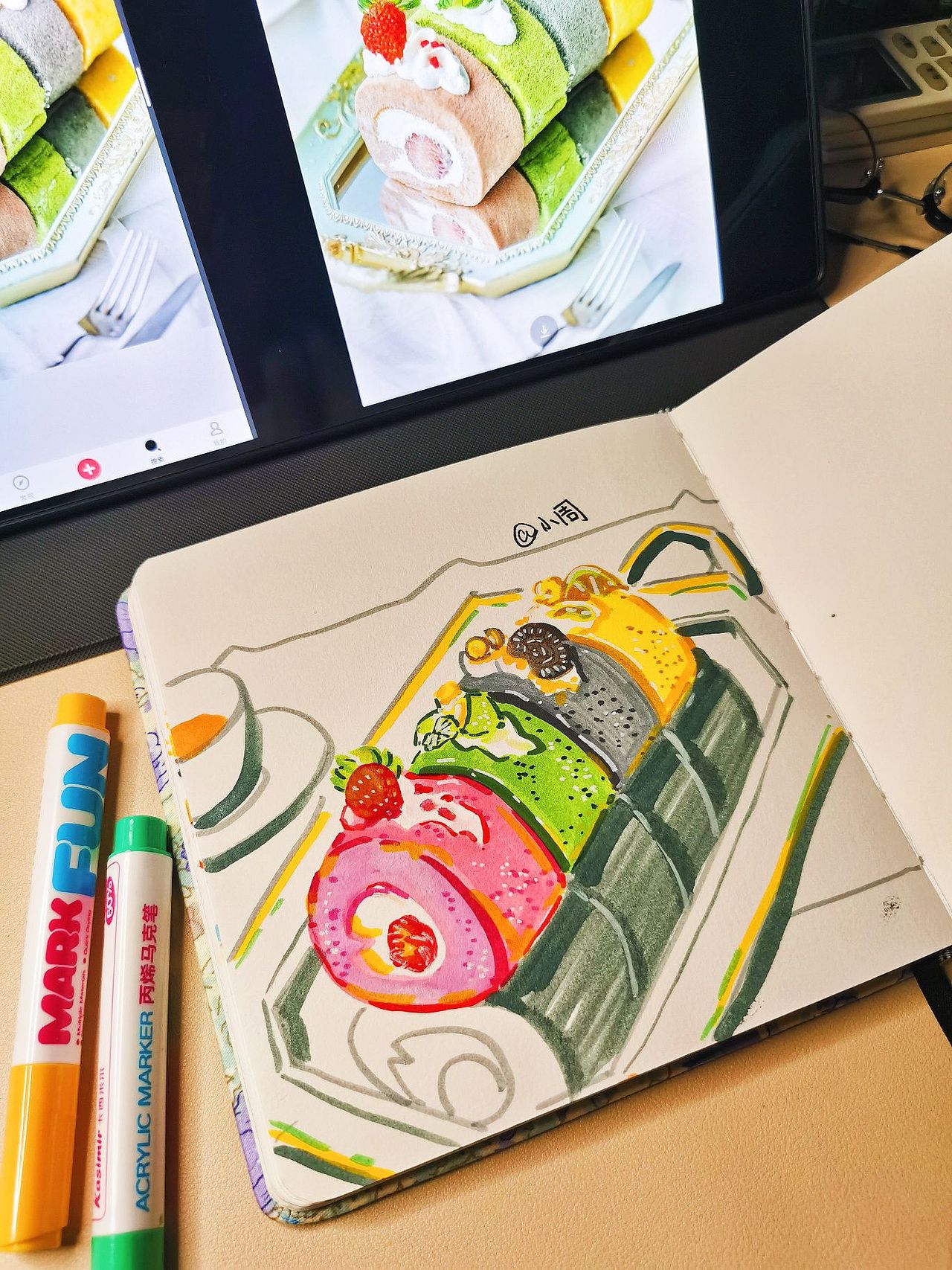 近期手绘合集（图ZMzYxODk4MTQ4） - 创作习作 - 站酷设计师Z启明原创素材 - 站酷ZCOOL