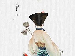 临摹插画