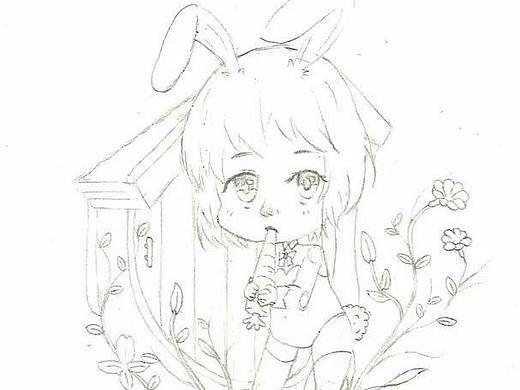 Q版线稿（个人主页-ZNDA3NzIxOTY=） - 儿童插画 - 站酷设计师邻家大叔原创素材 - 站酷ZCOOL