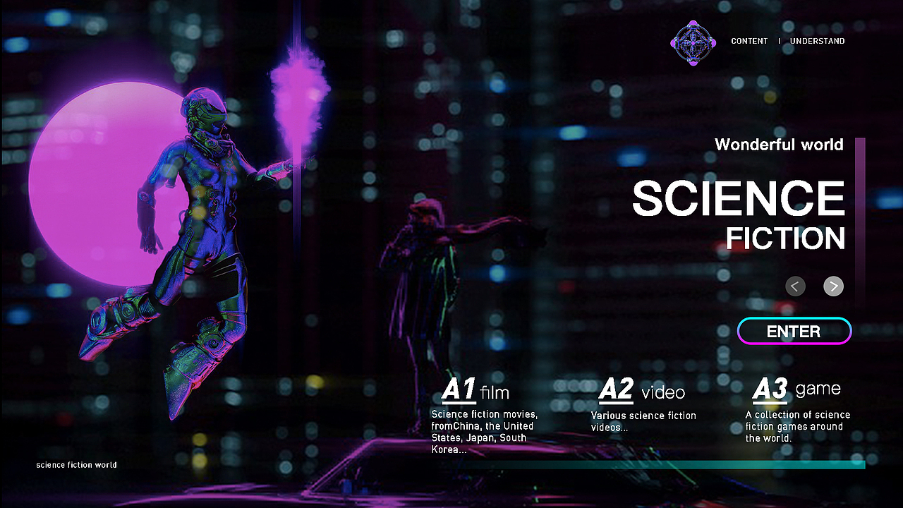 科幻网站（图ZMjI1MDU1MzA0） - 其他网页 - 站酷设计师F_Jxxx原创素材 - 站酷ZCOOL