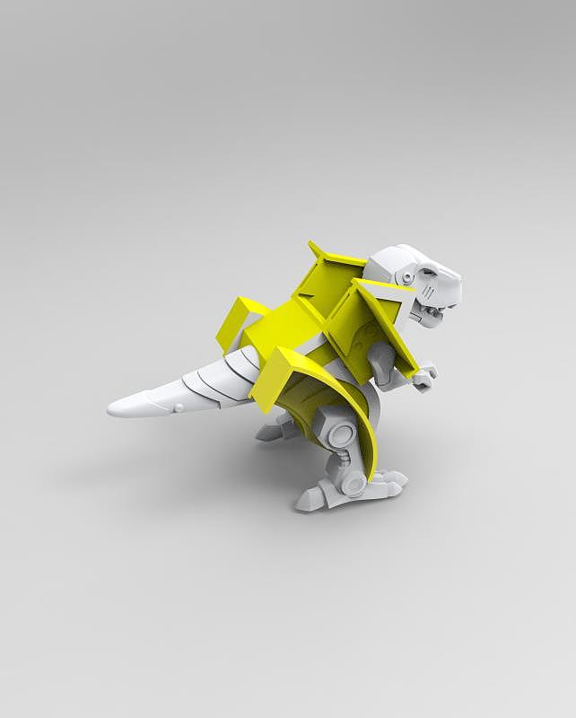 原创工业设计玩具产品设计变形玩具数字变形3