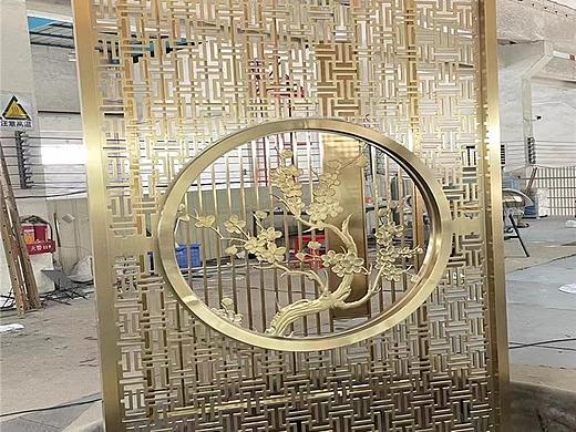 别墅众钰定制不锈钢屏风隔断