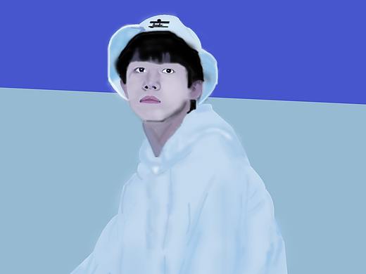 易烊千玺插画