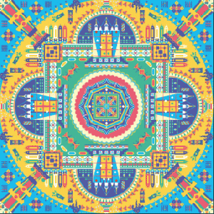 布达拉宫 X SIA《生息》（图ZMjgxNTE1ODcy） - 商业插画 - 站酷设计师一米九插画原创素材 - 站酷ZCOOL