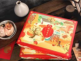 【铜棠】柿饼包装设计