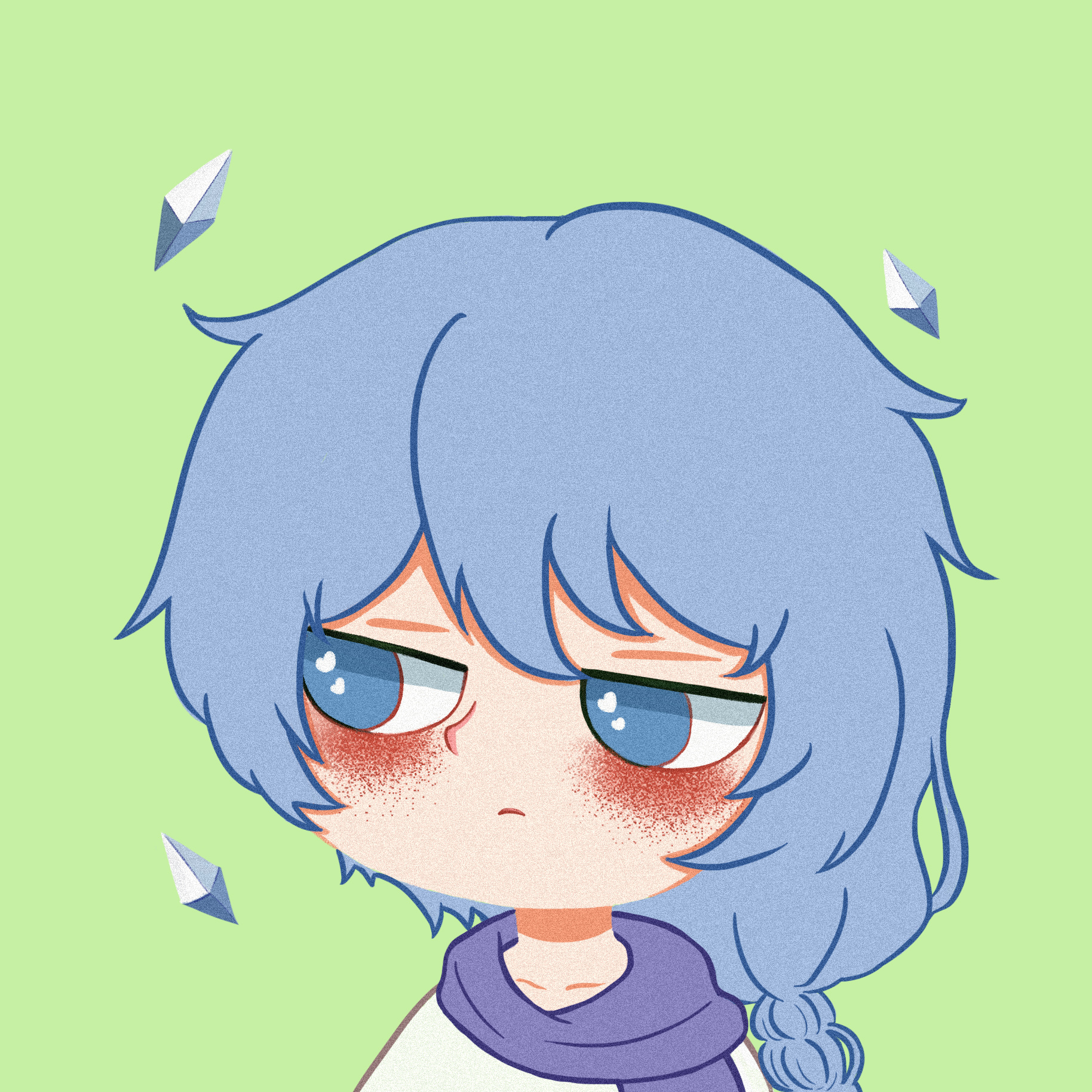 q版头像|插画|儿童插画|布小墨 - 原创作品 - 站酷 (zcool)