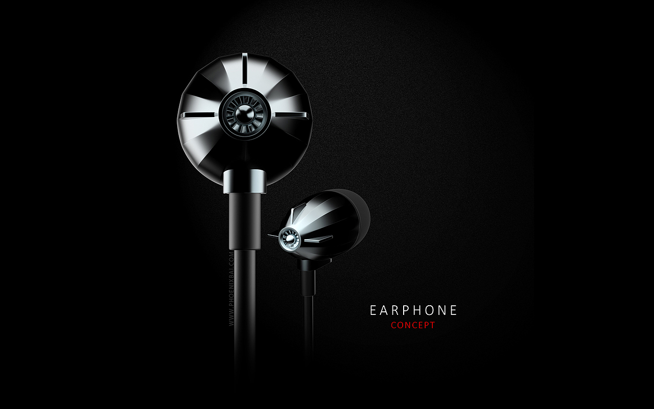 Airship - earphone concept（图ZMjQ3MzcyNDg=） - 电子产品 - 站酷设计师PhoenixBai原创素材 - 站酷ZCOOL
