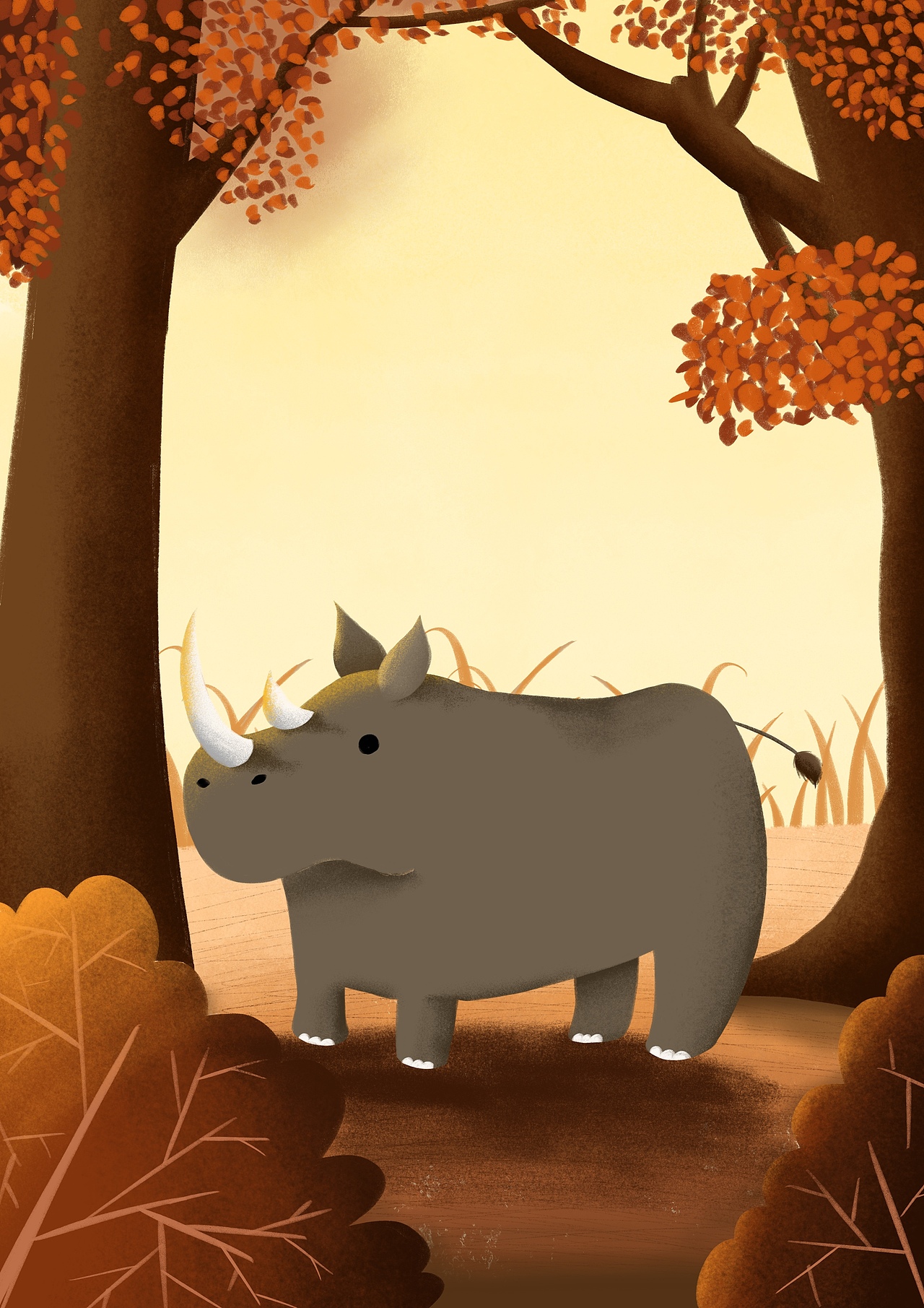 《山海经的动物们》毕设儿童绘本