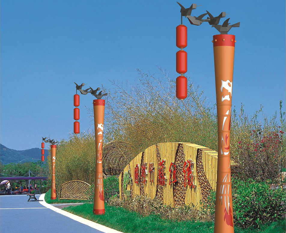 红色文化景观灯-公园广场景观灯【世博光电】