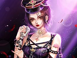 CG画人物